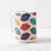 Mug Motif de baiser (Devant gauche)