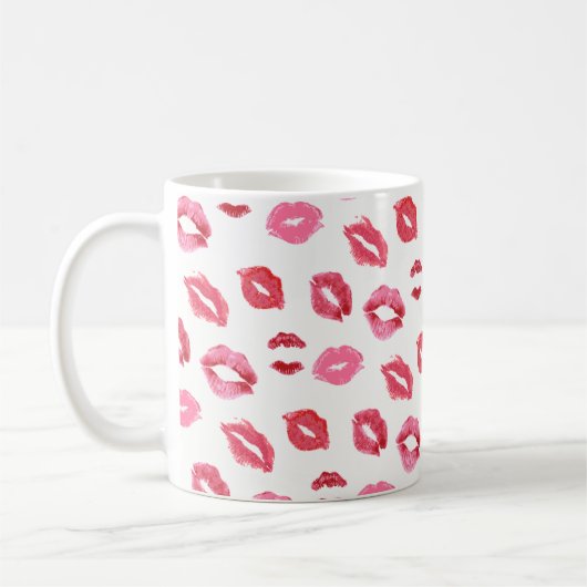 Mug Motif de baiser en bâton (Gauche)