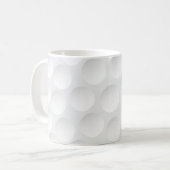 Mug Motif de balle de golf (Devant gauche)