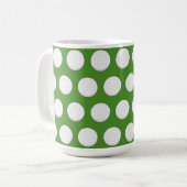 Mug Motif de balle de golf (Devant gauche)