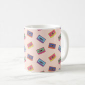 Mug Motif de bande audio Retro Neon (Devant droit)
