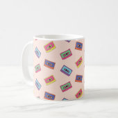 Mug Motif de bande audio Retro Neon (Devant gauche)