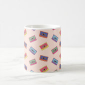 Mug Motif de bande audio Retro Neon (Centre)