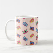 Mug Motif de bande audio Retro Neon (Gauche)
