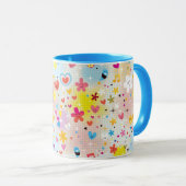 Mug motif de bande dessinée d'amusement (Devant droit)