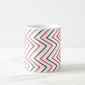 Mug Motif de bande verticale Chevron (Centre)