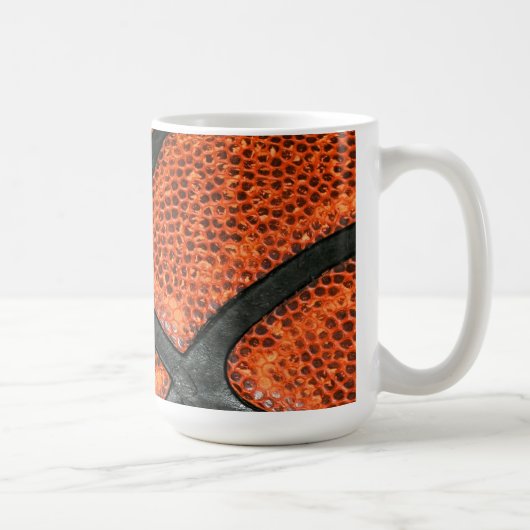 Mug Motif de basket-ball (Droite)