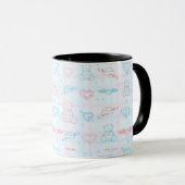 Mug motif de bébé avec l'ours de nounours (Devant droit)