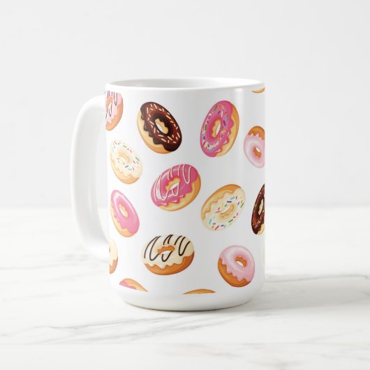 Mug Motif de beigne douce (Devant gauche)