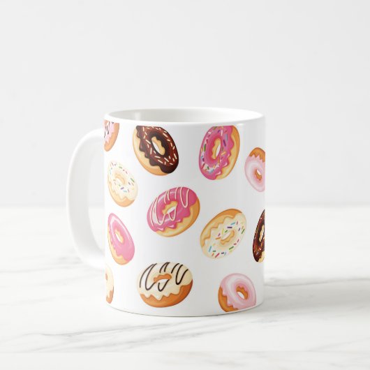 Mug Motif de beigne douce (Devant gauche)