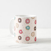 Mug Motif de beignets sucrés (Devant gauche)