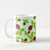 Mug Motif de betteraves (Gauche)