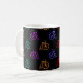 Mug Motif de bicyclette rétro (Devant gauche)