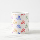 Mug Motif de bicyclette rétro (Centre)