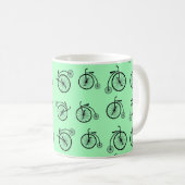 Mug Motif de bicyclette rétro (Devant droit)