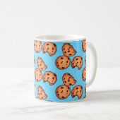 Mug Motif de biscuits aux pépites de chocolat    (Devant droit)