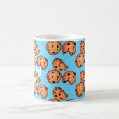 Mug Motif de biscuits aux pépites de chocolat    (Centre)