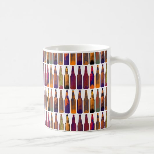 Mug motif de bouteilles (bière) (Droite)