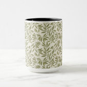 Mug Motif de branche d'olive minimal (Centre)