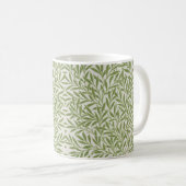 Mug Motif de branches feuillues vertes (Devant droit)