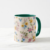 Mug Motif de broderie florale BUGS BUNNY™ (Devant droit)