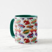 Mug Motif de bulle Superhero (Devant gauche)