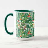 Mug Motif de cactus d'aquarelle (Gauche)