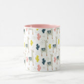 Mug Motif de cactus et de lamas (Centre)