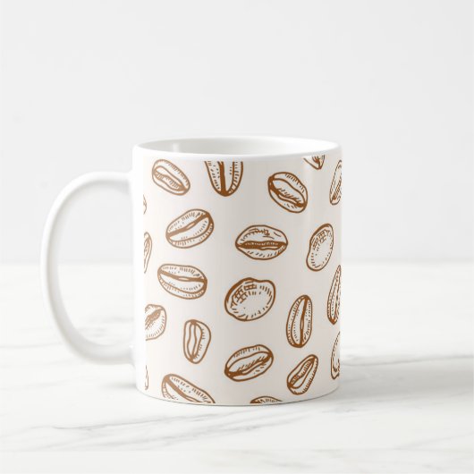 Mug Motif de café (Gauche)