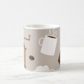 Mug Motif de café (Centre)