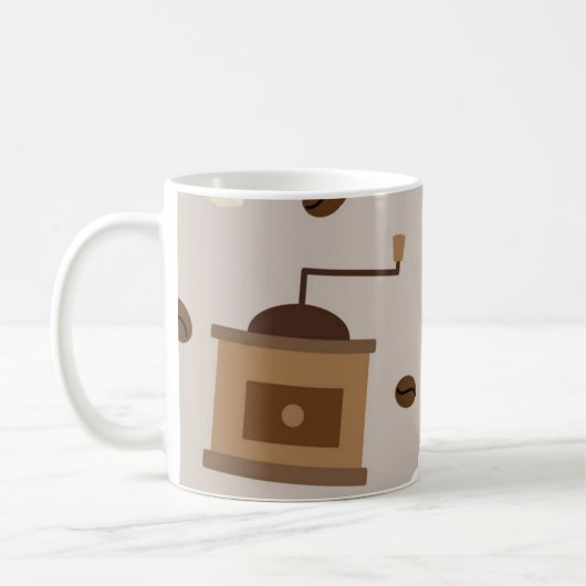 Mug Motif de café (Gauche)