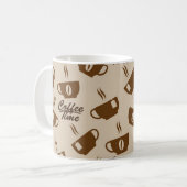 Mug Motif de café (Devant gauche)