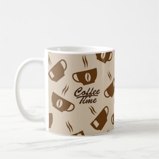 Mug Motif de café (Gauche)