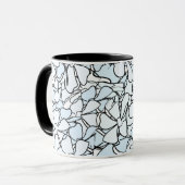 Mug Motif de café de Bow artistique (Devant gauche)