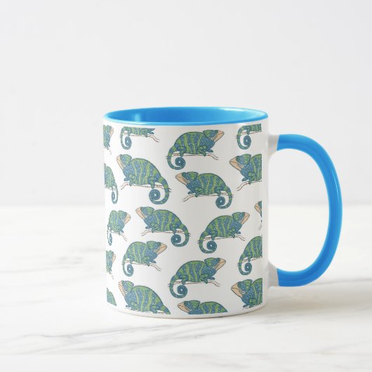 Mug Motif de caméléon (Droite)