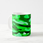 Mug Motif de Camo Vert tendance (Devant gauche)