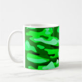 Mug Motif de Camo Vert tendance (Gauche)