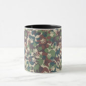 Mug Motif de camouflage de chien (Centre)