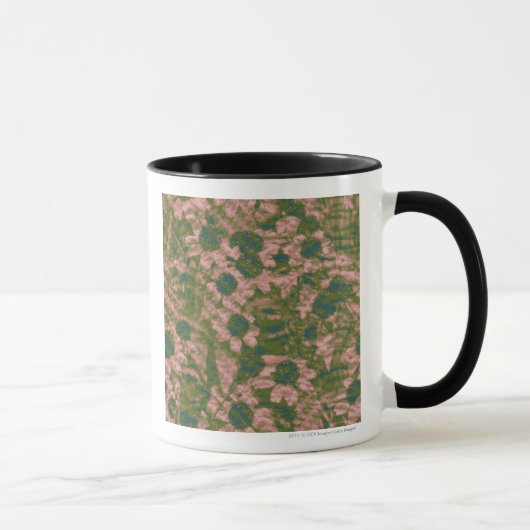 Mug Motif de camouflage de fleur (Droite)