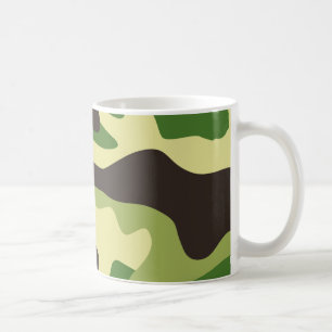 Mug Motif de camouflage kaki