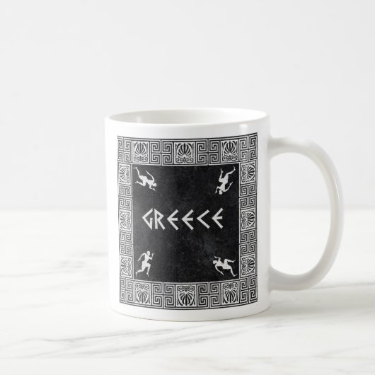 Mug Motif de carré de Grec (Droite)