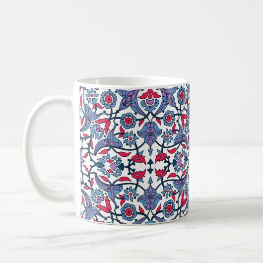 Mug Motif de carreau turc ornemental  (Gauche)