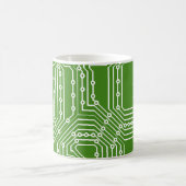 Mug Motif de carte informatique (Centre)