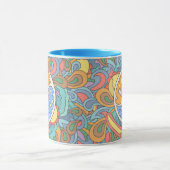 Mug Motif de cavalier de surf (Centre)