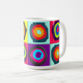 Mug motif de cercles (Devant droit)