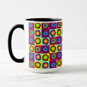 Mug Motif de Cercles Colorés