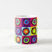 Mug Motif de cercles colorés (Centre)