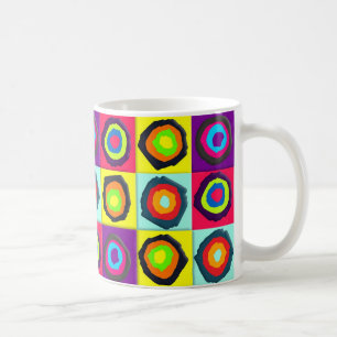 Mug Motif de cercles colorés