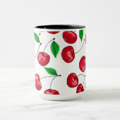 Mug Motif de cerises fraîches (Centre)