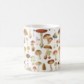 Mug Motif de champignon vintage (Centre)